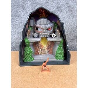 Vintage 1995 Trendmasters Tarzan Cave of the Ape Man Micro Playset with Figure